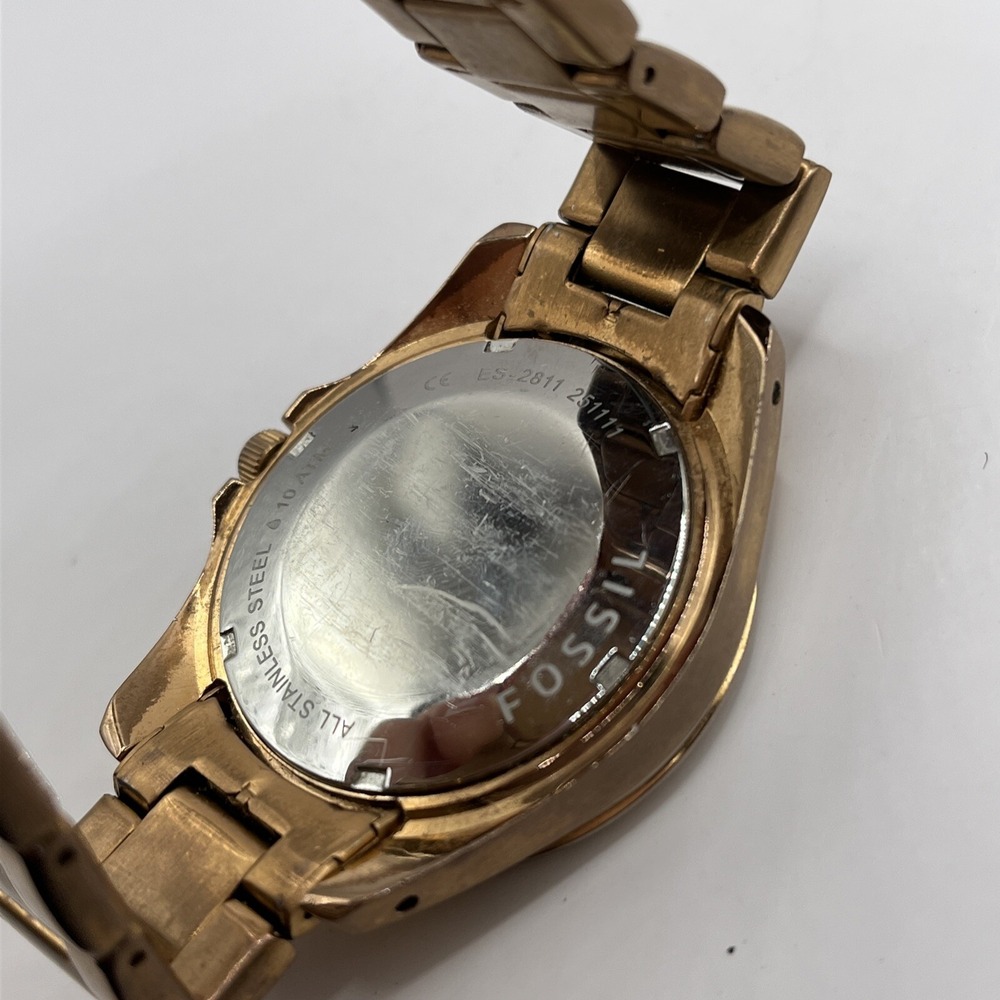 Fossil Riley Multi-Function Rose Gold-Plated Ladi… - image 4